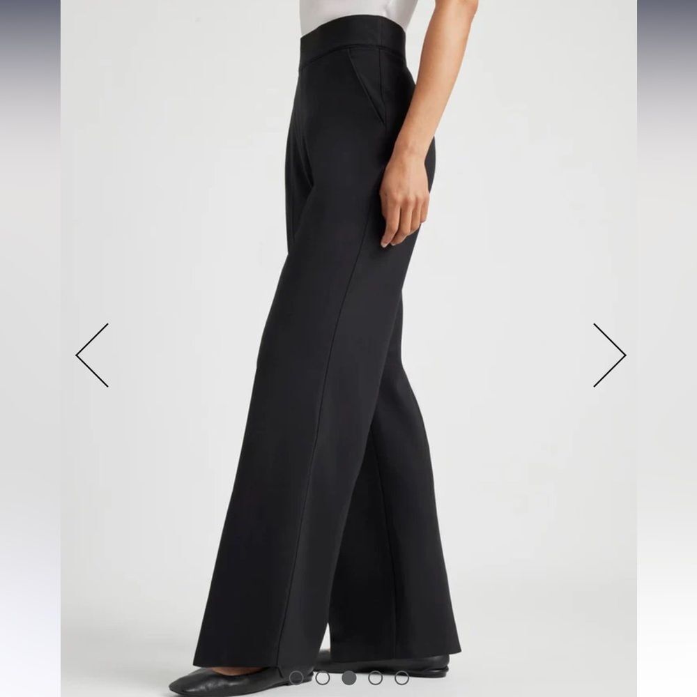 NWT Splendid navy blue wide leg slacks/work pants Briella